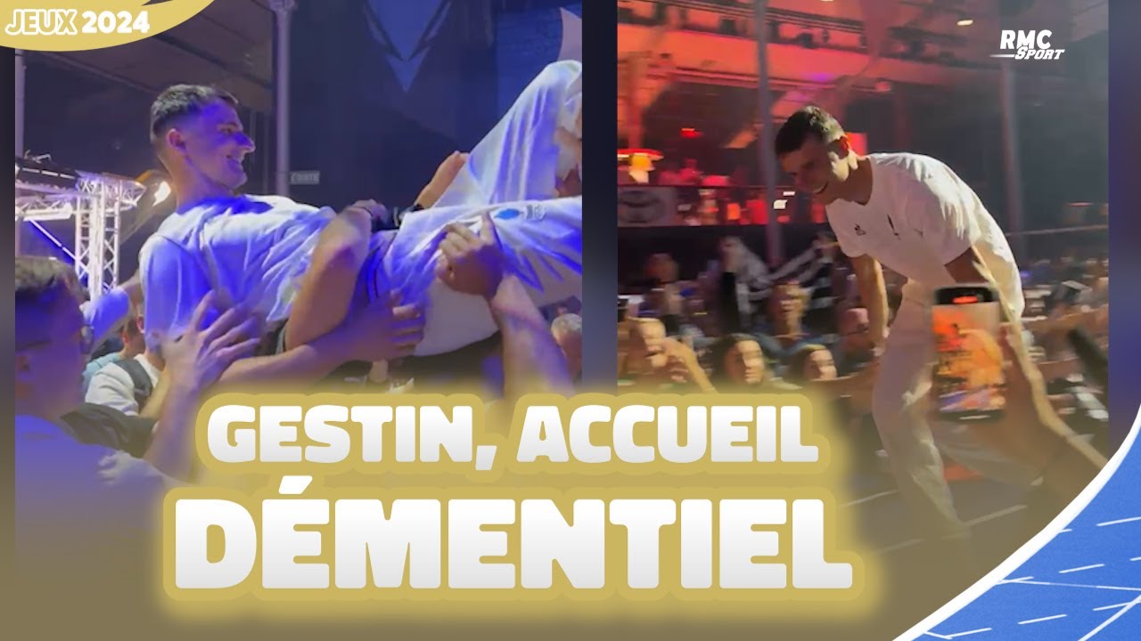 JO 2024 :L'accueil démentiel pour Gestin au Club France