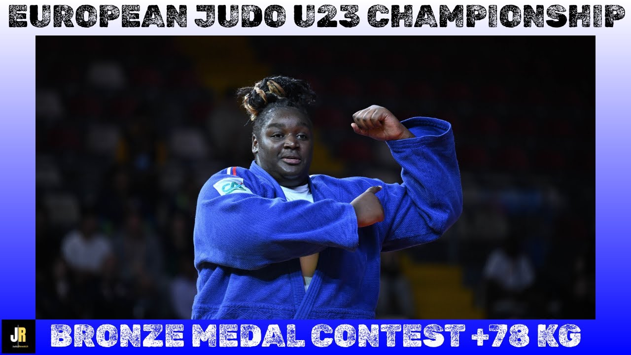 MIENANDI LAHOU VS Gabrielle BOUVIER European Judo Championships U23 | Bronze medal contest +78 kg