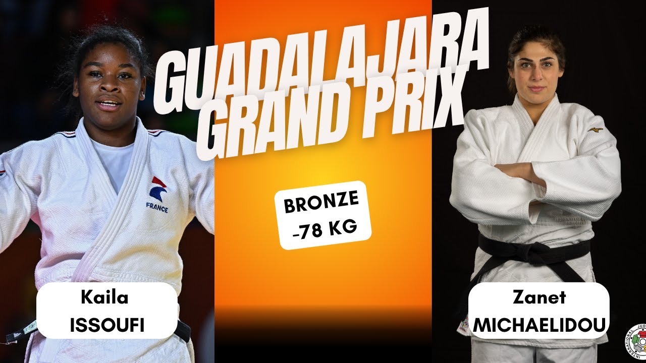 Kaila ISSOUFI VS Zanet MICHAELIDOU Guadalajara Grand Prix 2025 Bronze medal contest -78 kg