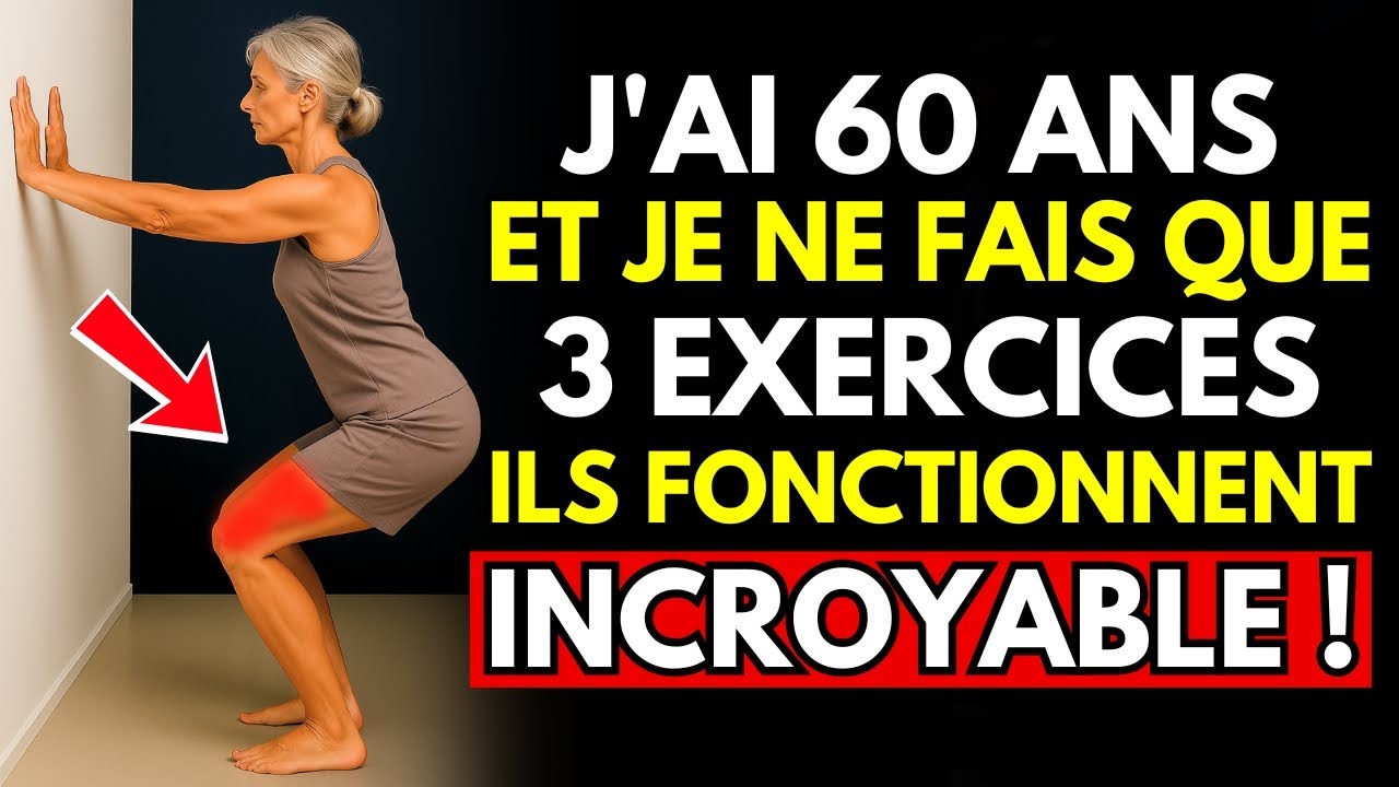 Tout Adulte de Plus de 60 Ans Doit Faire Ces 3 Exercices