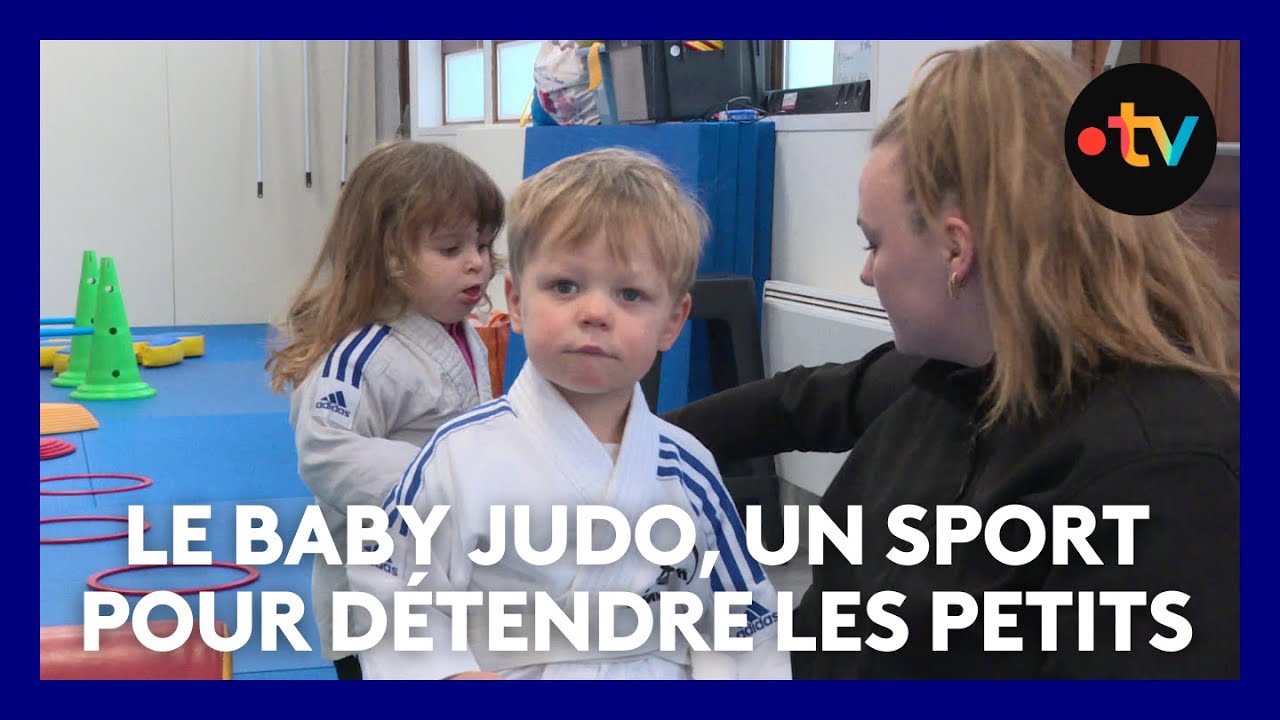 Une crèche organise des séances de baby judo