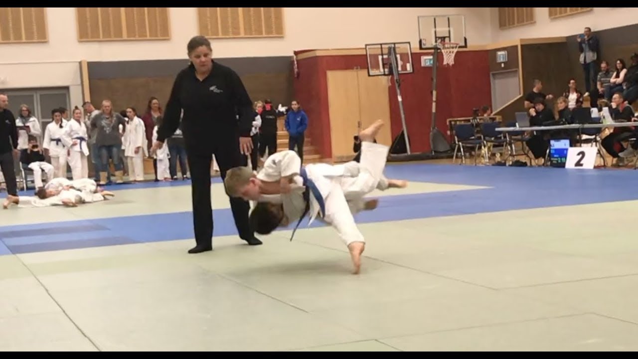 Children Battle at Canterbury Judo Champs, highlights