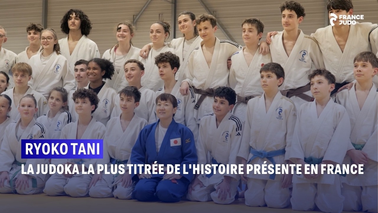 LA JUDOKA LA PLUS TITRÉE DE L'HISTOIRE PRÉSENTE EN FRANCE