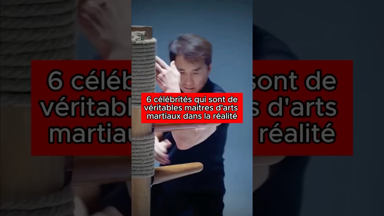 6 célébrités qui sont de véritables maîtres d’arts martiaux dans la réalité