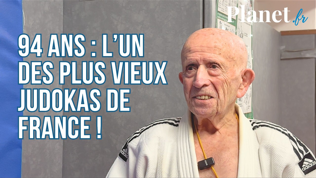 94 ans : l'un des plus vieux judokas français !