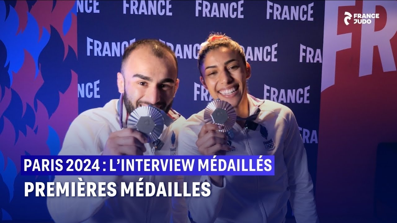 L'interview médaillés #1 : Luka Mkheidze et Shirine Boukli, premières médailles