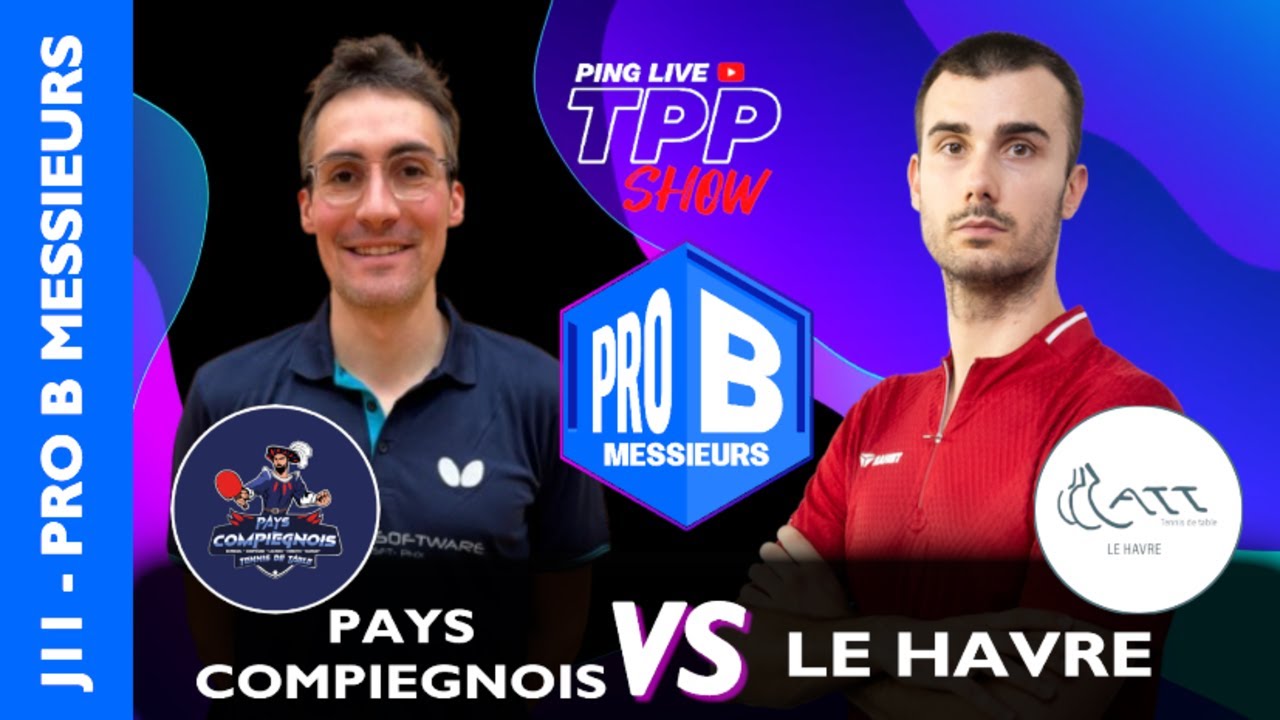 PRO B MESSIEURS - JOURNÉE 11 | PAYS COMPIEGNOIS TT vs LE HAVRE ATT