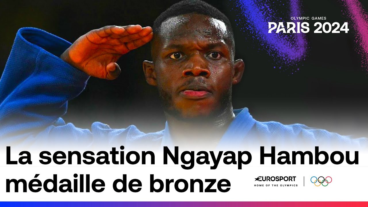 JO PARIS 2024 - Sauvetage in extremis : L'invité surprise Ngayap Hambou médaille de bronze en judo