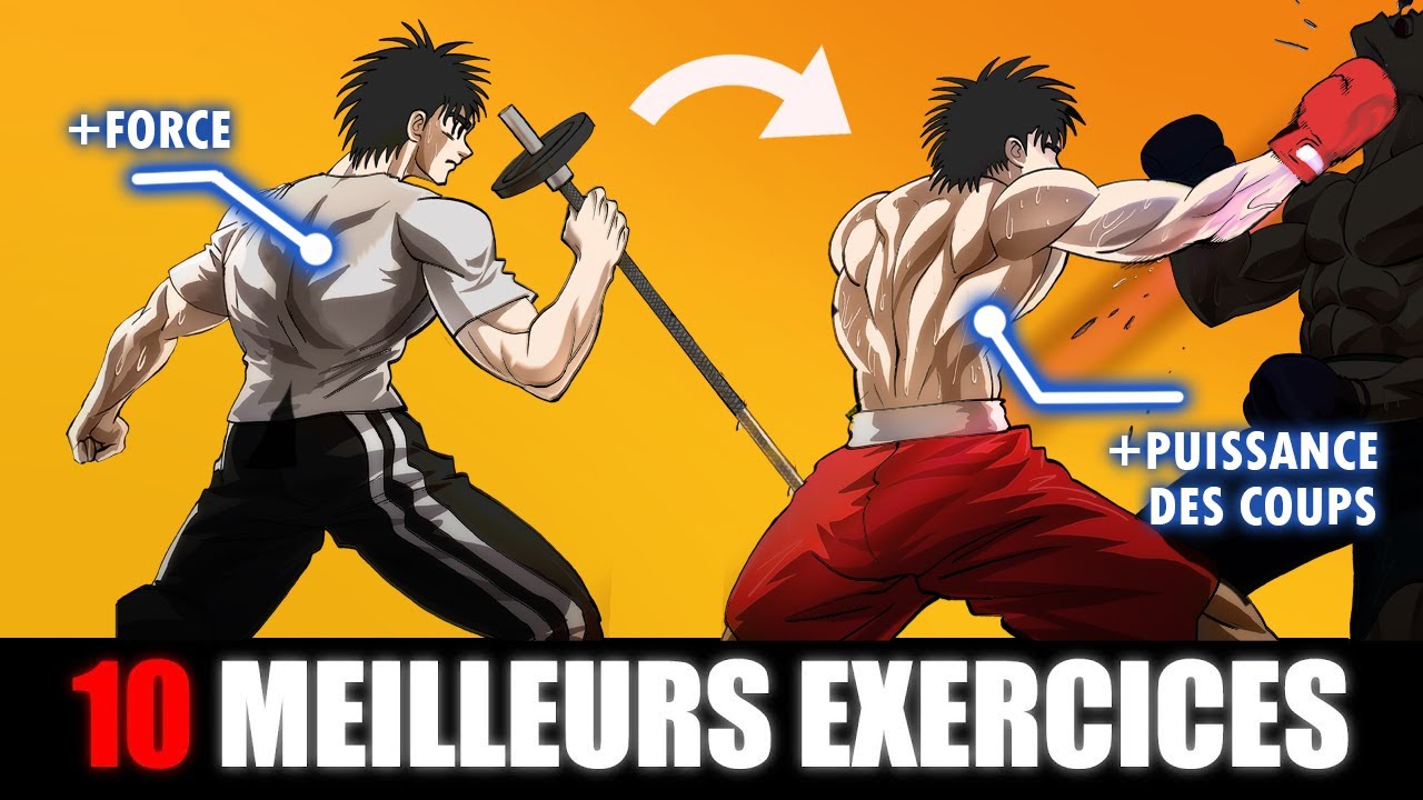 Les 10 meilleurs exercices pour BOXER FORT !