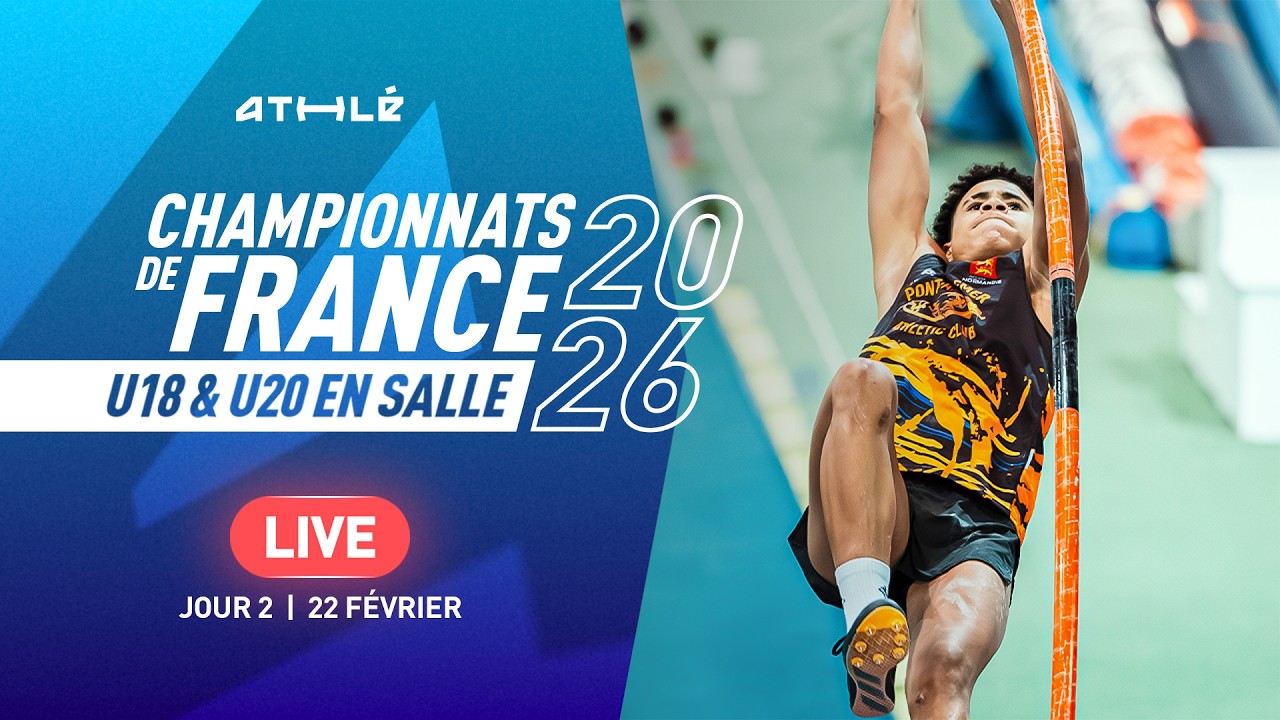 REPLAY : Championnats de France U18-U20 en salle | Val-de-Reuil 2026 | JOUR 2