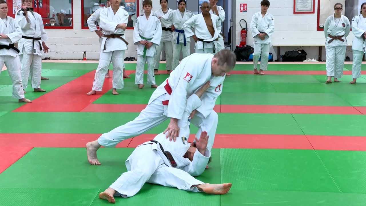 Un stage de perfectionnement des techniques du judo