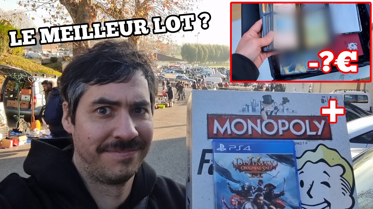 un MEGA LOT à l'ultime VIDE GRENIER de l'année !