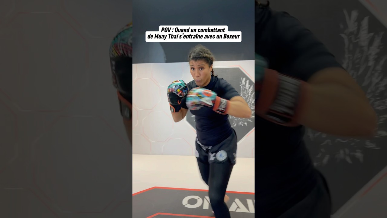 Quand un combattant de Muay Thaï s’entraîne avec un Boxeur 🥊