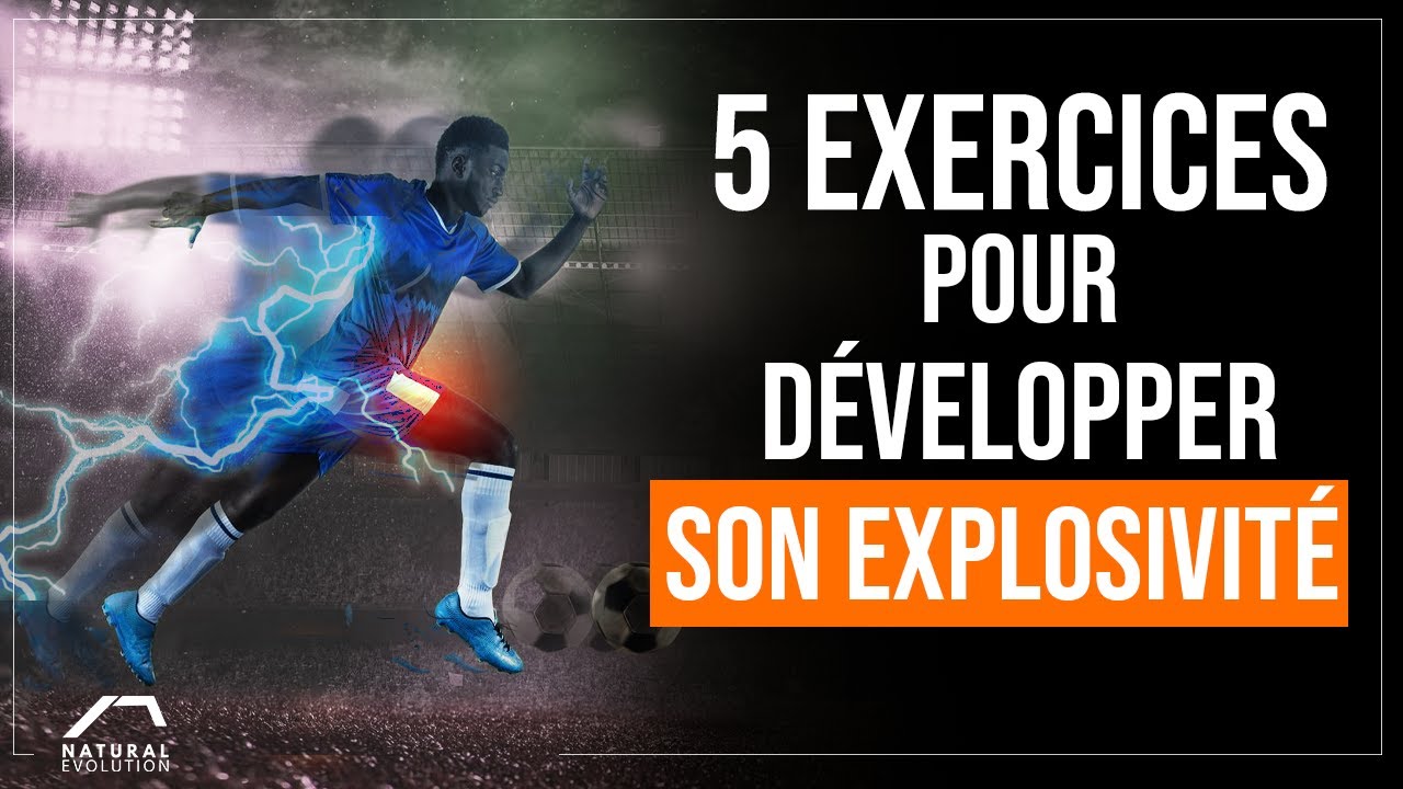 5 EXERCICE POUR DEVENIR UN JOUEUR EXPLOSIF ! Exercice Explosivité FOOTBALL