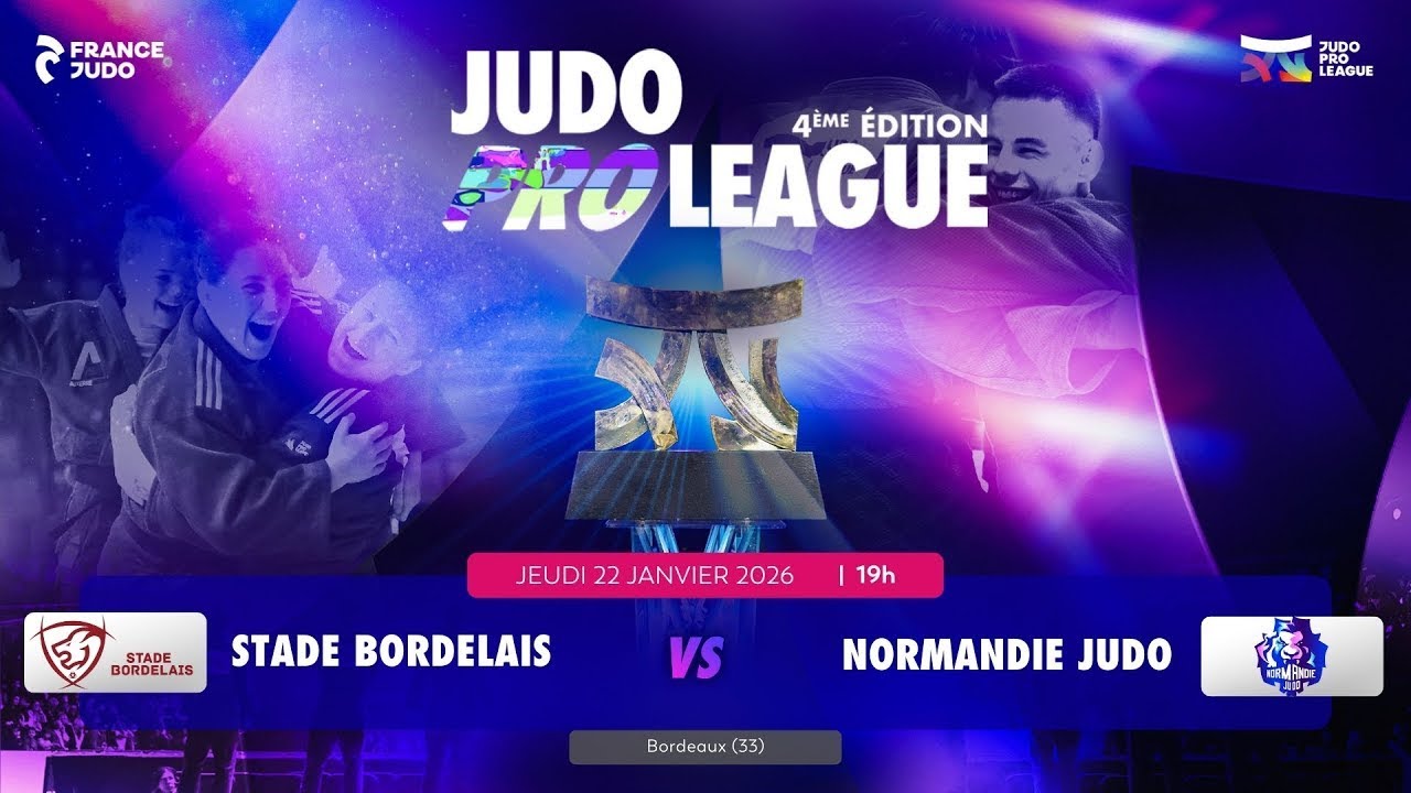 Stade Bordelais vs Normandie Judo | Eliminatoires Judo Pro League 2025-2026 - Saison 4