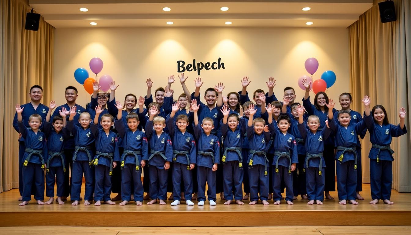 découvrez comment l'école de judo de la mjc de belpech a été récompensée lors d'une cérémonie festive, célébrant l'engagement et les performances de ses élèves.