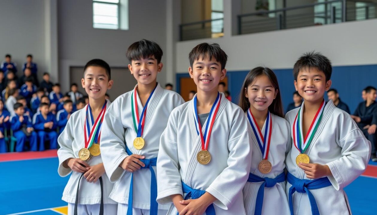 découvrez les performances exceptionnelles au championnat départemental de judo avec une récolte abondante de médailles, célébrant les talents et la détermination des judokas locaux.